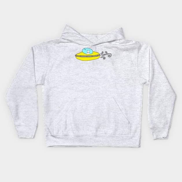 Haku Ufo Kids Hoodie by DarkwingDave